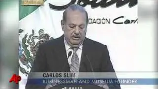 Mexico's Tycoon Slim Unveils New Art Museum