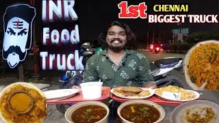 Chicken சூப்பும் கறி தோசையும்🍗🍗Tamil Vlog | INR Food Truck in chennai | Chennai Street Foods!