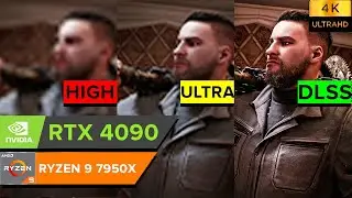 ATOMIC HEART | 4K DLSS BENCHMARKS | RTX 4090 + AMD 7950X