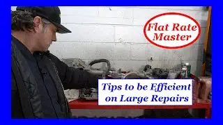 Tips to be Efficient on Large Repairs
