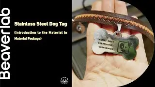 To make a unique and meaningful dog tags through the Davcarve L1.