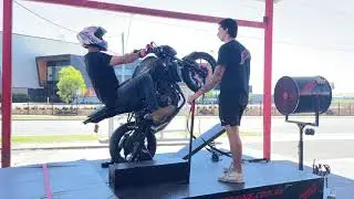 BALANCE POINT CONTROL - Wheelie machine - LEARNING HOW TO WHEELIE - Yamaha MT07