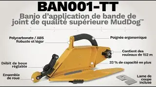 Présentation du MudDog Premium Taping Banjo de TapeTech! (French)
