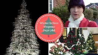 Winter is Here | Vlogmas Days 7 & 8 | MoreRetroBombshell