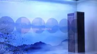 Interactive Transparent LCD Display Touchscreen