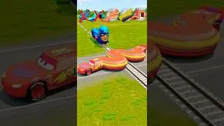 All Types of Train 🚂 Stop in Track Who is the Cross?. Beaming Drive.com