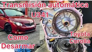 Como desarmar una transmisi&oacute;n autom&aacute;tica U341 sin reversa, Toyota Corolla 2012