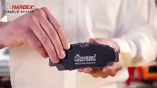 HARDEX&reg; Ceramic Brake Pads Series (Top Best Brake Pads Brand)