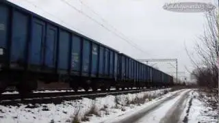 Deszczowa zima i ET22-958 oraz ET22-1103 [D29-61].