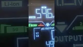 maxpower 6kw pv7000 with lithium battery dynees BMS connect