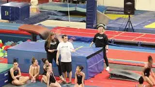 Amber 12/15/2024 - Gymnastics Vault 2 (Pre-team)