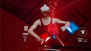 Just Us - Ephwurd & Liinks [#housemusic] - Beat Saber Mixed Reality That Kicks Ass
