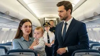 La sacaron del avión sin motivo junto a su bebé… hasta que el Millonario cedió su asiento y dijo…