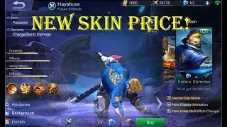 Mobile Legends - NEW HAYABUSA SKIN PRICE!