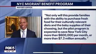 Joe Borelli discusses NYC plan to give migrants debit cards