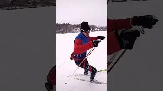 Научу кататься на лыжах #коньковыйход #лыжнаятехника #шалин #level