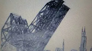 St Charles Air Line Railroad Strauss Bascule Bridge  Chicago, Illinois 