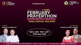 DAILY COMMAND YOUR DAY | 03:00 PRAYER WATCH | SAT, 31 JAN 2026
