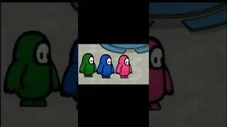 Fall Guys But In Among us | Among us #Shorts