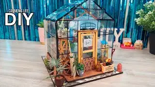DIY Miniature House 🌸 Kathy&rsquo;s Flower House DG-104 | Rolife Dollhouse Kit