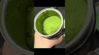 Opened my favorite #Hoshinomatcha Ikenoshiro 100g 🍵🤩🤑 took me 20 days to finish this whole can