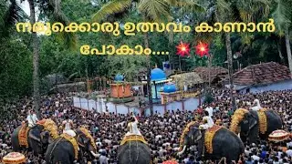 വരൂ.. നമുക്ക് ഒരു ഉത്സവം കാണാൻ പോകാം...💥💥@ Bhajanamadam Sree Ardhanareeswara Temple. Kizhattingal🙏