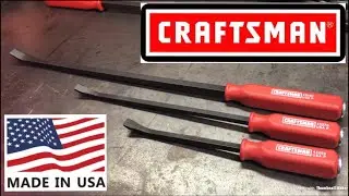 USA Craftsman Pry Bar Set
