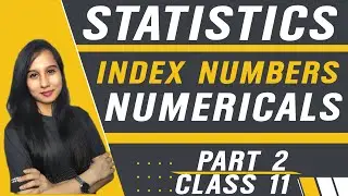 Index Numbers | Numericals | Practical Questions | Statistics | Class 11 | Part 2