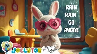 Rain Rain Go Away Come Again Another Day | Jollytoe Nursery Rhymes & Kids Songs