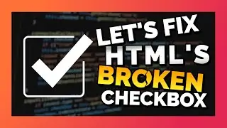 Build a better HTML Checkbox with WebComponents!