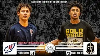 6A Region III District 19 | Katy Tompkins HS vs Katy Jordan HS | Game Recap