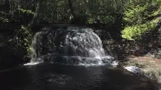 6 Min Relaxing Waterfalls Upper Peninsula