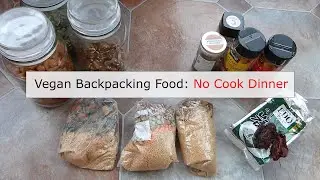 Vegan Backpacking Food: No Cook Couscous Dinner