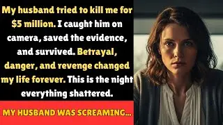 Betrayed for $5 Million: The Night My Husband Tried to Kill Me