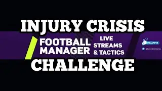 FM22 XBOX Beating Challenge Mode Injury Crisis Using Best Tactic