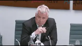 Discussing security at the CO-OP at the Home Affairs Committee