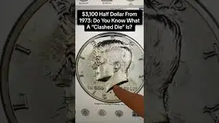 The $3,100 CLASHED DIE Half Dollar - Rare Coin Error To Be So Clear!!