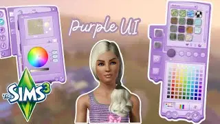 how to install purple UI mod | sims 3 𐙚⋆.ೃ࿔*
