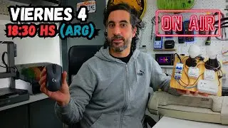 Seguimos con la LAMINADORA - Un MOUSE LOGITECH donado - Nuevo TABLERO de LAMPARA en SERIE... y Mas!