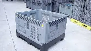 Agriculture Storage Large Fruit Folding Australian Container Pallet Boxes