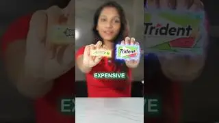 ₹10 VS ₹120 CHEWING GUM | Cheap Vs Expensive Food Challenge