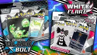 ⚡De Black Bolt En White Flare Tech Sticker Collection!!!🔥