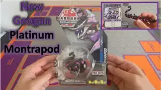 Bakugan Evolutions New Geogan! Darkus Platinum Montrapod - Worth the Buy!?