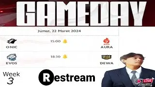 RESTREAM EVOS vs DEWA | MPL ID Season 13 | Week 3