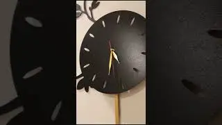 #piyariwalls.pk#large#pendulum Wall clock #price999pkr