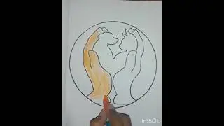 Save animals drawing with oil pastel #saveanimals #shortsdrawing #ytshorts