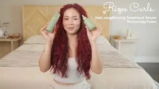 NEW Lengthening Serum and Root Thickening Foam | Rizos Curls