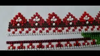 Как вышивать рубкой, способ 3
