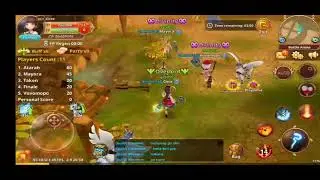 Mayora of Asia41 using Speedhack in Battle Arena