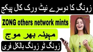zong to zong free call 2024 | zong all network call packages monthly 